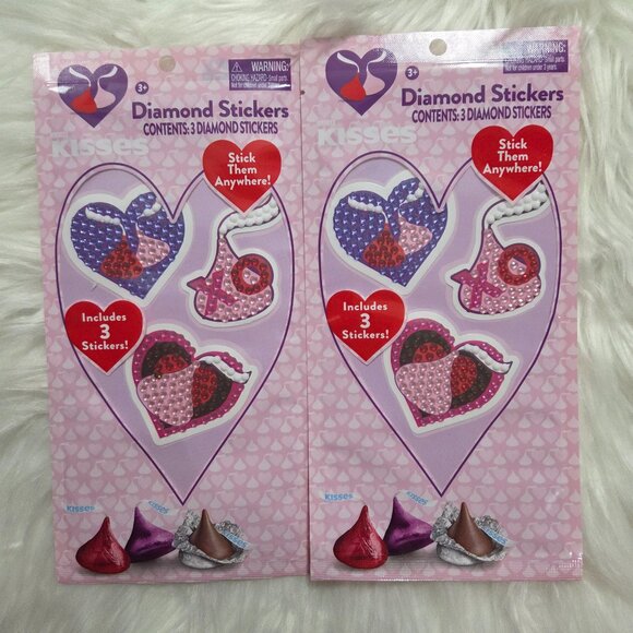 hershey Other - Hershey Kisses Diamond Sticker Sheet Set